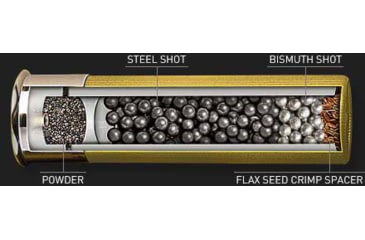 Image of HEVI-Shot Hevi-Hammer 12 Gauge 1 1/2 oz 3 1/2in Centerfire Shotgun Ammo, 25 Rounds, 28302