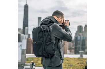 Image of Hex Ranger Clamshell Dslr Backpack, Black, HX2468-BLCK