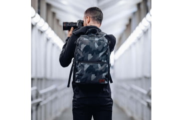 Image of Hex Ranger Clamshell Dslr Backpack, Gray Camo, HX2468-GYCM
