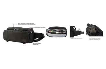 Image of Hex Ranger Dslr Sling, Black, HX2469-BLCK