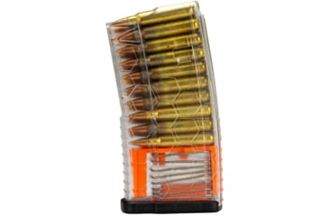 Image of Hexmag AR-15 .223/.300AAC/.458 SOCOM/.50 Beowulf 20 Round Shorty Magazine, Clear, 20, HX20-AR15S2-CLR