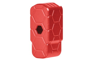Image of Hexmag AR-15 5-Rounds Pistol Magazine Extension, Red, HXBP5AR15RED-5RD