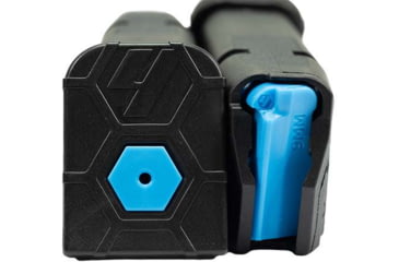 Image of Hexmag Glock 17 Magazine Parts, 4 Pack, Blue, HXID4-GLK17-BLU