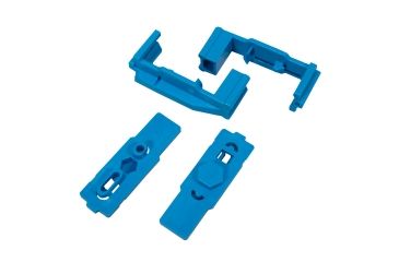 Image of Hexmag SR-25 HexID Magazine Followers, 2 Pack, Blue, Small, HXID2-SR25-BLU