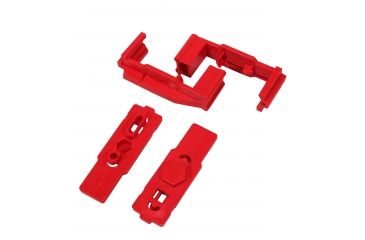 Image of Hexmag SR-25 HexID Magazine Followers, 2 Pack, Red, Small, HXID2-SR25-RED