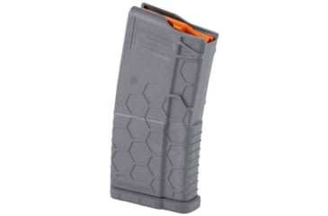 Image of Hexmag SR25/AR .308Win 10 Round Rifle Magazine, Grey, 10, HX1020-SR25-GRY