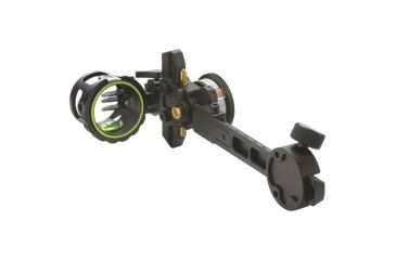 Image of HHA Sports Optimizer King Pin Sight Tournament 3510 3 Pin .010 / Left Hand, Black, TE-3510 LH
