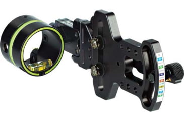 Image of HHA Sports Optimizer Lite X 5000 Bow Sight, 1 5/8in, .029 Pin, Right Hand, Black, LX-5000