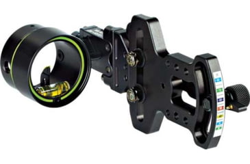 Image of HHA Sports Optimizer Lite X XL 5510 Bow Sight w/Rheostat, 13/4in, .010 Pin, Right Hand, Black, LX-XL-5510