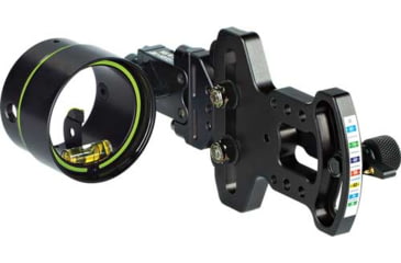 Image of HHA Sports Optimizer Lite X XL 5510 Bow Sight w/Rheostat, 13/4in, .019 Pin, Right Hand, Black, LX-XL-5519