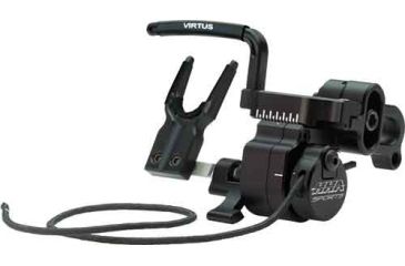 Image of HHA Sports Virtus Fall Away Rest Right Hand, Black, VR-22