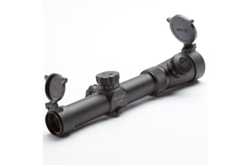 Image of Hi-Lux Optics CMR Illuminated Tactical Rifle Scope, 1-4x24mm, 30mm Tube, Second Focal Plane, Illuminated 122 Grain 7.62X39R Green BDC Reticle, Black, CMR-AK762