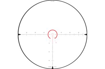 Image of Hi-Lux 1-4x24mm Rifle Scope w/ 30mm Main Tube, with Red Illuminated CMR4 Ranging Reticle