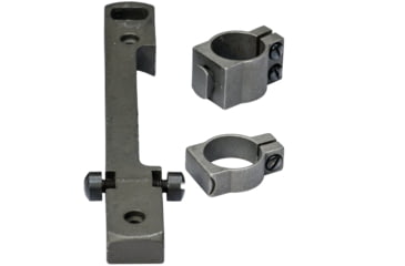 Image of Hi-Lux 2.5X 3/4inch Steel Tube Sniper Scope Mount Set, Matte Black, M73MT