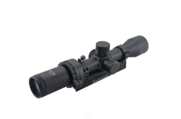 Image of Hi-Lux ART M1000-PRO 2-10X42 Rifle Scope w/Green Illuminated HR1 MOA Reticle, Black, M1000-PRO