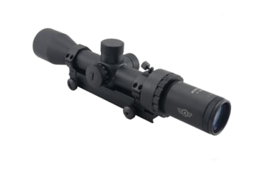 Image of Hi-Lux ART M1000-PRO 2-10X42 Rifle Scope w/Green Illuminated HR1 MOA Reticle, Black, M1000-PRO