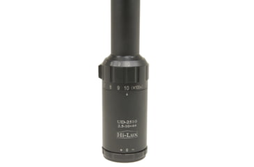 Image of Hi-Lux ATR Uni-Dial 2.5-10x44mm 1in Rifle Scope w/ Mil-Dot Reticle, UD2510X44MD
