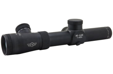 Image of Hi-Lux CMR4-556 1-4X24 Tactical Rifle Scope w/Red Illuminated 556 NATO BDC Reticle, Matte Black, CMR4-556-R, EDEMO1