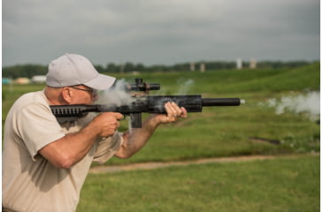 Image of Hi-Lux CMR4-556 1-4X24 Tactical Rifle Scope w/Red Illuminated 556 NATO BDC Reticle, Matte Black, CMR4-556-R, EDEMO1