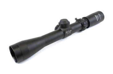 Image of Hi-Lux Optics Long Eye Relief  Rifle Scope, 2-7 x, 32 mm, 1 in, Second Focal Plane (SFP), Post with Center Dot, Matte, Black, LER27X32BDC