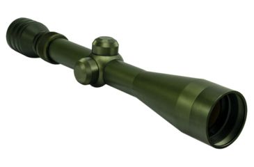 Image of Hi-Lux M40 USMC 3-9X40 Rifle Scope in Green Anodized Finish with Dual Focal Plane Accu-Ranging Reticle, M40USMC39X40