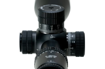 Image of Hi-Lux Optics PR5 5-25X56mm Rifle Scope, 34mm Tube, First Focal Plane, TRACR Reticle, Green Illumination, Matte Black, Small, PR525X56