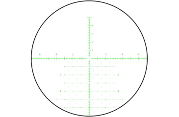 Image of Hi-Lux Optics PR5 5-25X56mm Rifle Scope, 34mm Tube, First Focal Plane, TRACR Reticle, Green Illumination, Matte Black, Small, PR525X56