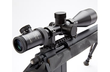Image of Hi-Lux PentaLux TAC-V SFP 4-20x50 Rifle Scope w/ Green Illuminated Ranging Reticle, 30mm Tube, Matte Black, TAC-V SFP420X50