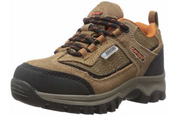 Image of Hi-Tec Hillside Low WP Jr Boots - Kids, Brown/Orange, Medium, 3, 31462J-M030