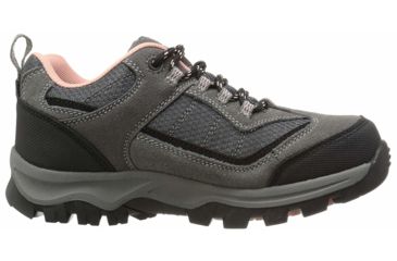 Image of Hi-Tec Hillside Low WP Jr Boots - Kids, Charcoal/Blush, Medium, 5, 31463J-M050