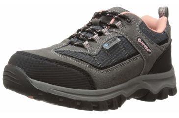 Image of Hi-Tec Hillside Low WP Jr Boots - Kids, Charcoal/Blush, Medium, 5, 31463J-M050