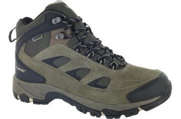 Image of Hi-Tec Logan Waterproof Wide Hiking Boots, Smokey Brown/Olive/Snow, 8 52086w-8