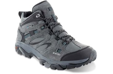 Image of Hi-Tec Ravus Vent Mid WP Wide Hiking Boots - Mens, Charcoal/Cool Grey/Dark Slate, Wide, 8, 53115W-W080