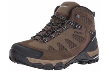 Image of Hi-Tec Riverstone Ultra Mid WP Hiking Boots - Mens, Smokey Brown/Olive/Snow, Medium, 7, 52209-M070