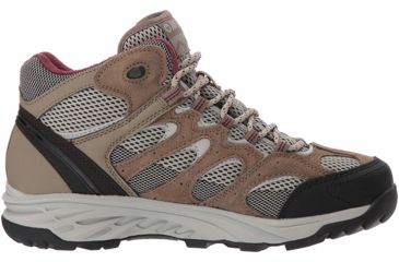 Image of Hi-Tec V-Lite Wildfire Mid I WP Hiking Boots - Womens, Taupe/Warm Grey/Grape Wine, Medium, 8.5, 23109-M085