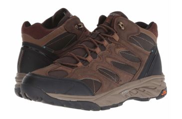 Image of Hi-Tec Wild-Fire Blaze Mid I WP Hiking Boots - Mens, Chocolate/ Tan, Medium, 10, 53106-M100