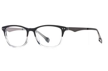 Image of Hickey Freeman HF Kingston SEHF KING00 Eyeglass Frames - Black Fade SEHF KING005045 BK
