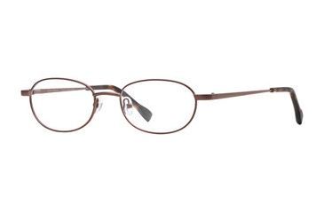 Image of Hickey Freeman HF Newton SEHF NEWT00 Eyeglass Frames - Dark Brown SEHF NEWT005040 BND