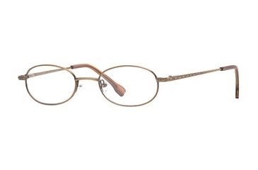 Image of Hickey Freeman HF Salem SEHF SALE00 Eyeglass Frames - Antique Brown SEHF SALE004845 BN