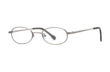 Image of Hickey Freeman HF Salem SEHF SALE00 Eyeglass Frames - Antique Gunmetal SEHF SALE004845 GM