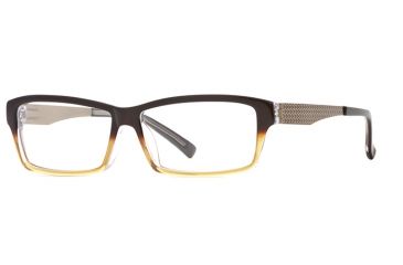 Image of Hickey Freeman HF Saratoga SEHF SARA00 Eyeglass Frames - Brown Fade SEHF SARA005540 BN