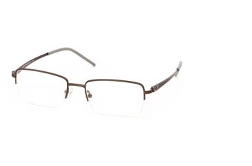 Image of Hickey Freeman HF Trenton SEHF TREN00 Eyeglass Frames - C3 - Brown SEHF TREN005345 BN