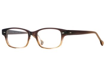 Image of Hickey Freeman HF Washington SEHF WASH00 Single Vision Prescription Eyeglasses - Camel SEHF WASH005240 BN