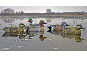 Image of Higdon Outdoors 19993 Standard Puddle Pack Early Season Multi Color Teal/Wood Duck