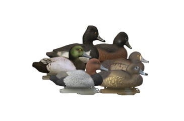 Image of Higdon Outdoors 19994 Standard Diver Pack Foam Filled Floaters Multi Color Bluebil