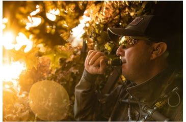 Image of Higdon Outdoors 21211 Impulse CTI Mallard Call Mallard Black Carbon Fiber/Titanium