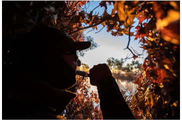 Image of Higdon Outdoors 21211 Impulse CTI Mallard Call Mallard Black Carbon Fiber/Titanium