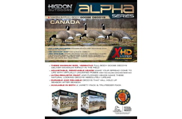 Image of Higdon Outdoors Alpha Magnum Full Body Variety Pack Decoy, Canada, 71236