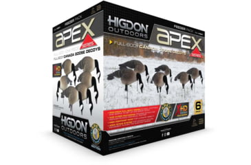 Image of Higdon Outdoors APEX Canada Goose Decoy Flocked Head, Lifesize, 72247