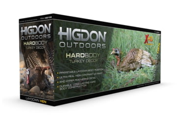 Image of Higdon Outdoors Hard Body Laydown Hen Turkey Decoy, 63133